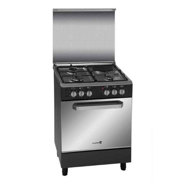 Picture of Fujidenzo FGR 6631VTRMB 60CM Range, 3 Gas Burners + 1 Electric Hotplate