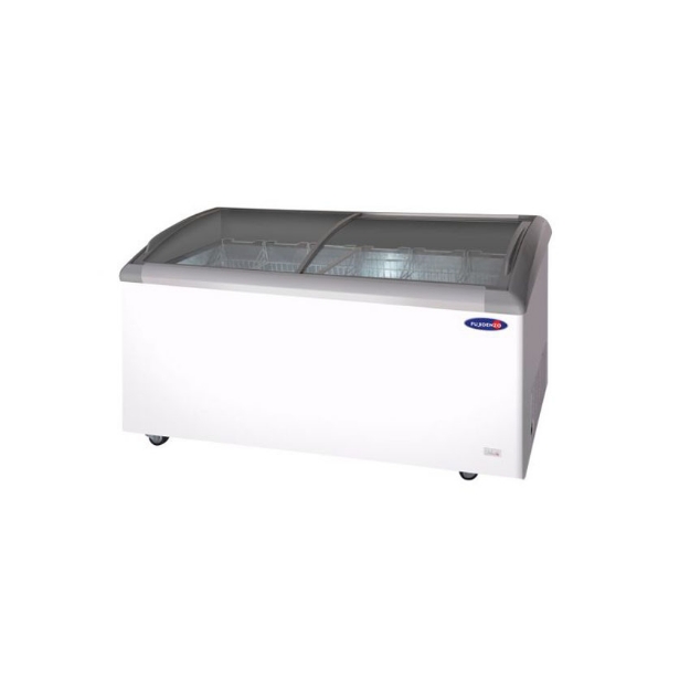 Picture of Fujidenzo Curved Glass Freezer FSP 18 ADF