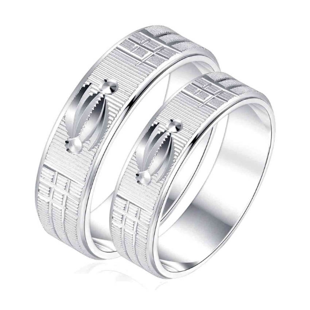 Picture of 925 Silver, Couple Ring- CS-043