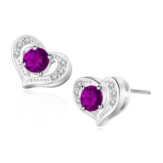 Picture of Birthstone Earrings- DS-014