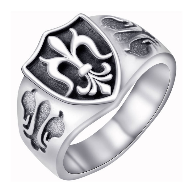 Picture of 925 Silver Jewelry,Mens Ring- SR-369