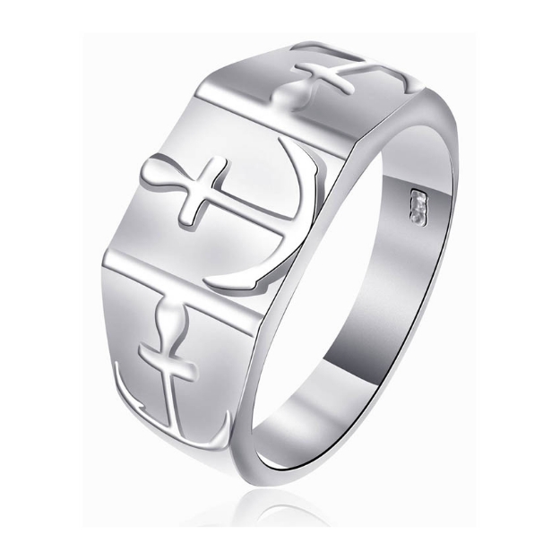 Picture of 925 Silver Jewelry,Mens Ring- SR-370