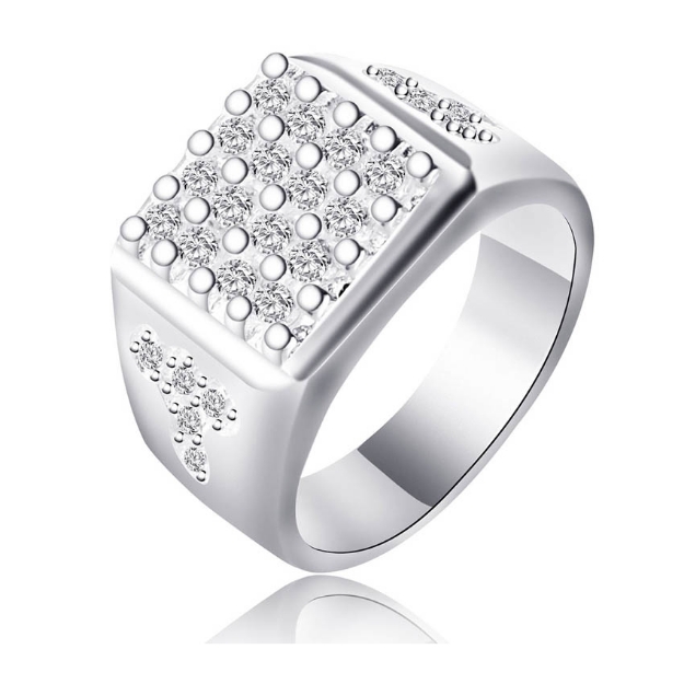 Picture of 925 Silver Jewelry,Mens Ring- SR-372