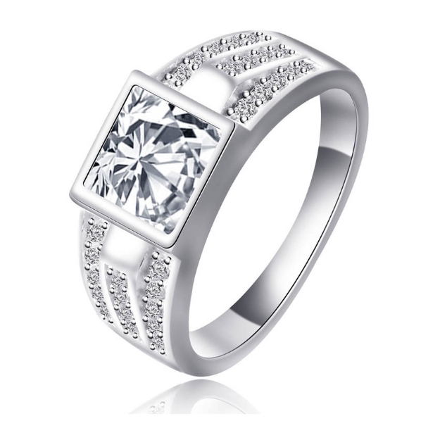 Picture of 925 Silver Jewelry,Mens Ring- SR-393