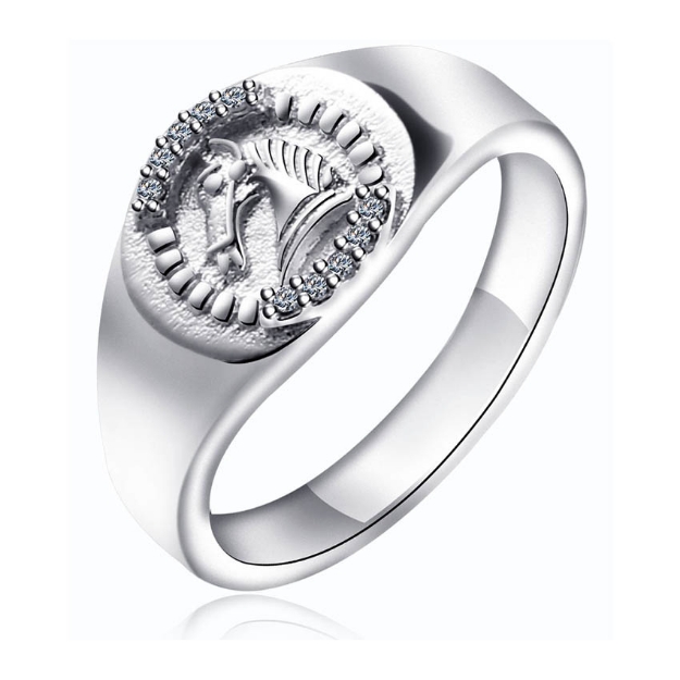 Picture of 925 Silver Jewelry,Mens Ring- SR-398