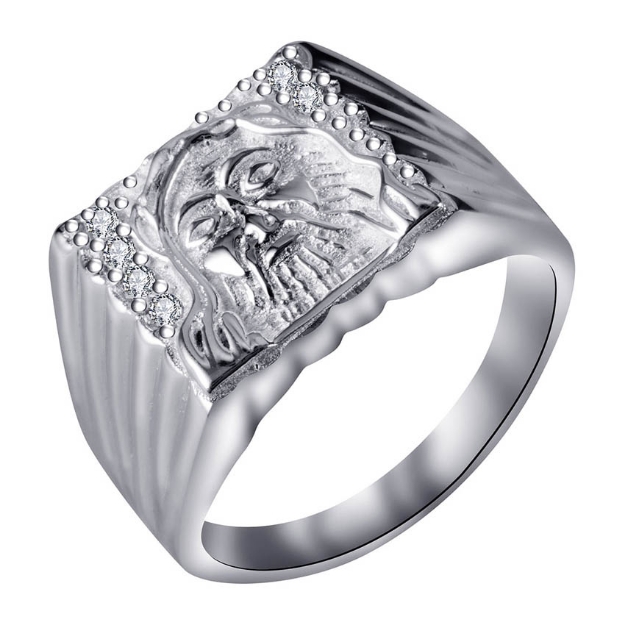 Picture of 925 Silver Jewelry,Mens Ring- SR-406