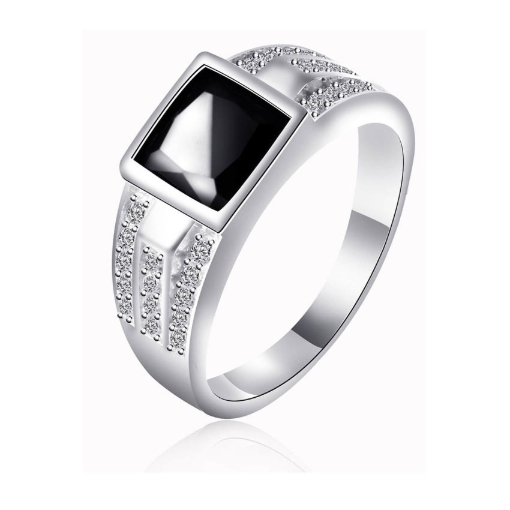 Picture of 925 Silver Jewelry,Mens Ring- SR-409