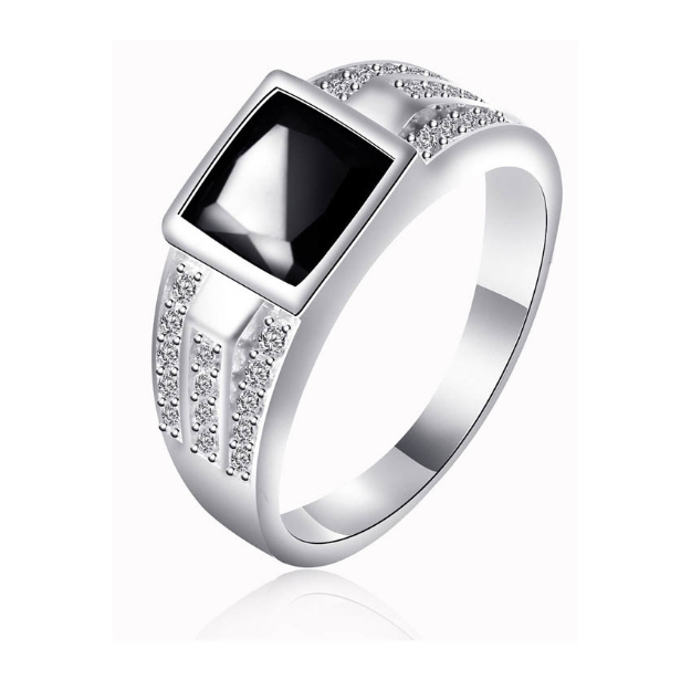 Picture of 925 Silver Jewelry,Mens Ring- SR-409