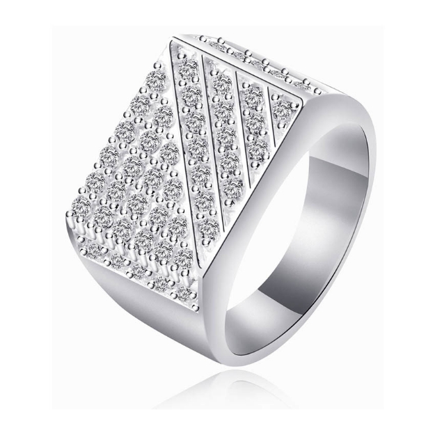 Picture of 925 Silver Jewelry,Mens Ring- SR-419