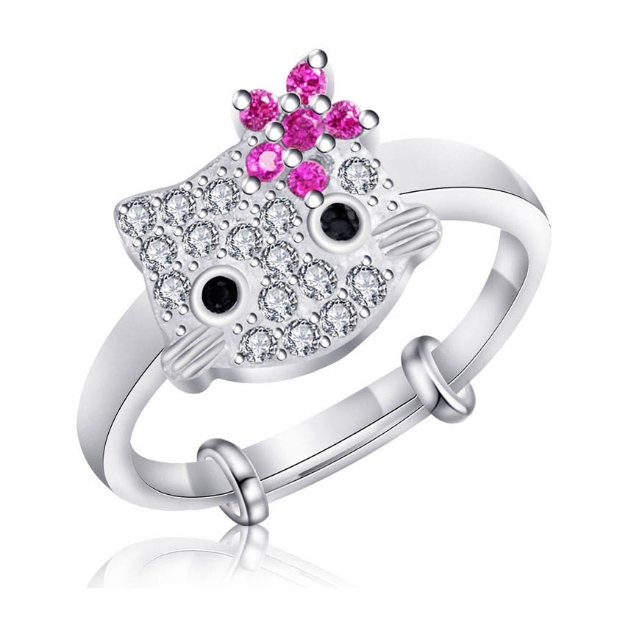 Picture of 925 Silver Jewelry,Kids Ring- SR-441