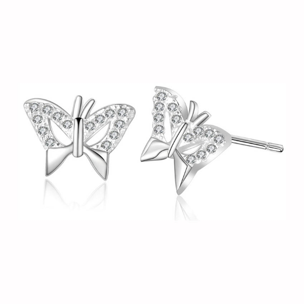 Picture of 925 Silver Jewelry,Stud Earrings- ER-131