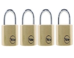 Picture of Yale Classic Series Outdoor Solid Brass Padlock 30mm with Multi-pack -Y110/30/117