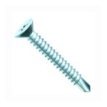 Picture of 100 Pcs Philip Head, Self Drilling Screw countersunk head, Phillips Countersunk Head Tek Screw, Flat Head