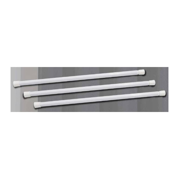 Picture of Miller White Shower Tension Rod, ML204