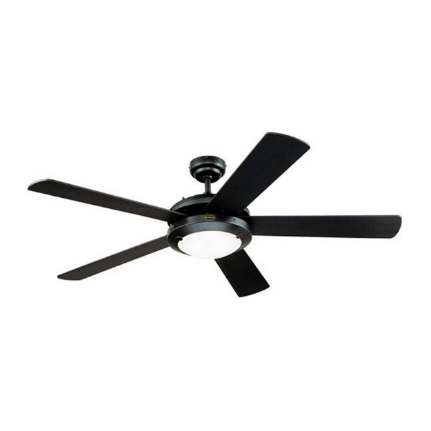 Picture of Westinghouse Comet 52" Matte Black Ceiling Fan, WH5C52BKD