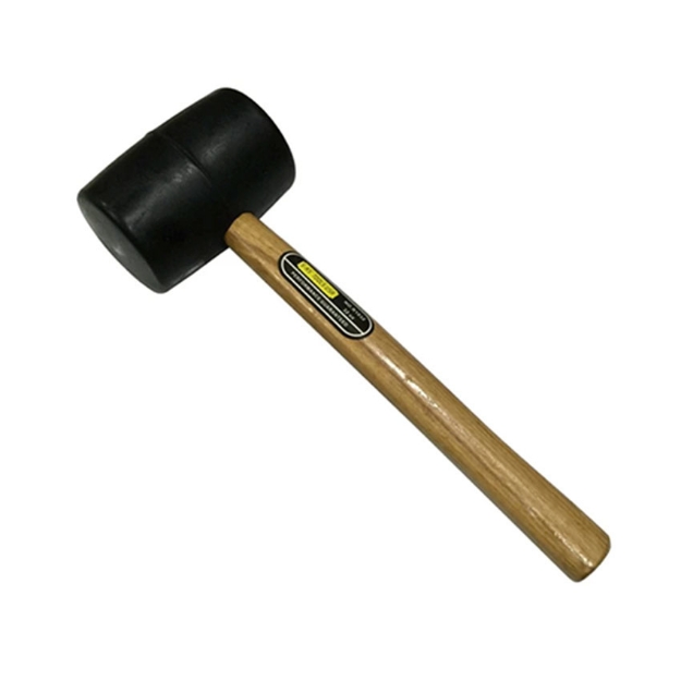 Picture of S-Ks Tools USA 32oz. Rubber Mallet (Black/Brown), 32oz