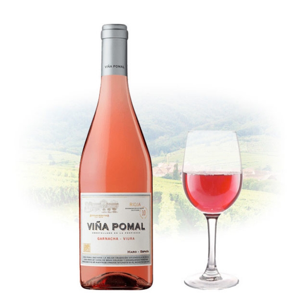 Picture of Viña Pomal Garnacha Viura Rose Spanish Pink Wine 750 ml, VINAPOMALROSE