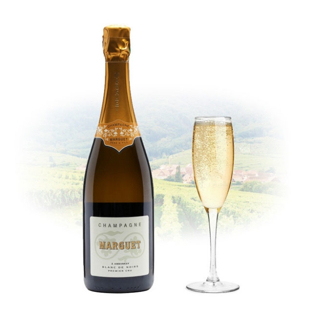 Picture of Marguet Brut Blanc De Noirs Premier Cru Champagne 750 ml, MARGUETBLANC