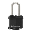Picture of MASTER PADLOCK SATIN STEEL 40MM 38MM SHACKLE BLACK