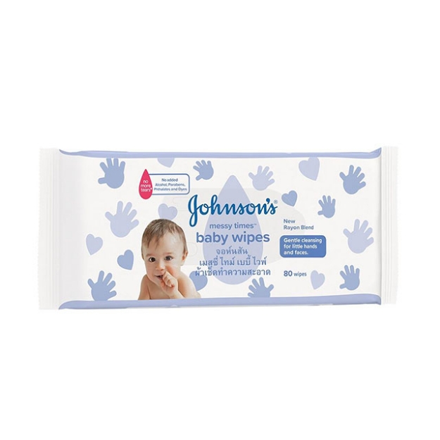 Picture of Johnson's Baby Wipes Messy Times 20's, JOH109Y