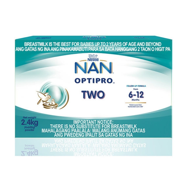 Picture of Nestle NAN OptiPro Two Infant Formula for 6-12 Months 2.4 kg, NANTWO2.4