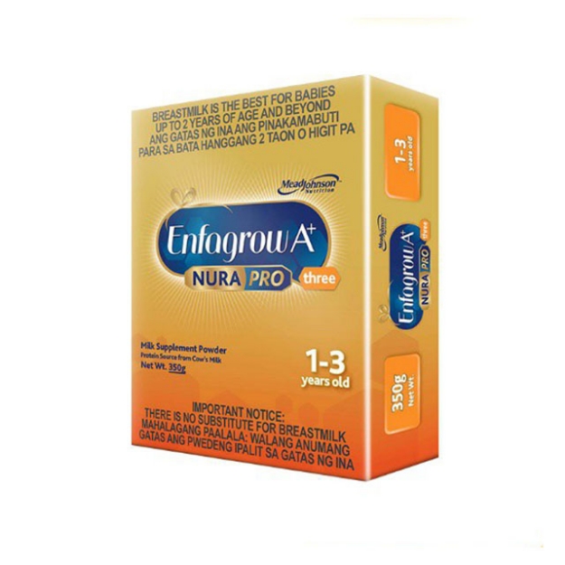 Picture of Enfagrow A+ Three NuraPro Milk Supplement Powder for 1-3 Years Old 350g, ENFAGROWNURAPRO