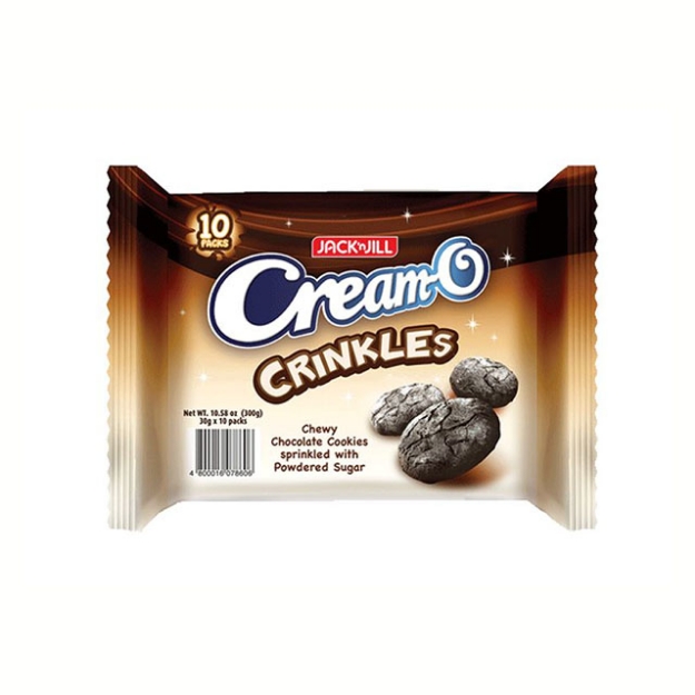 Picture of Jack 'N Jill Cream-O Crinkles 30g 10 packs, CRE31