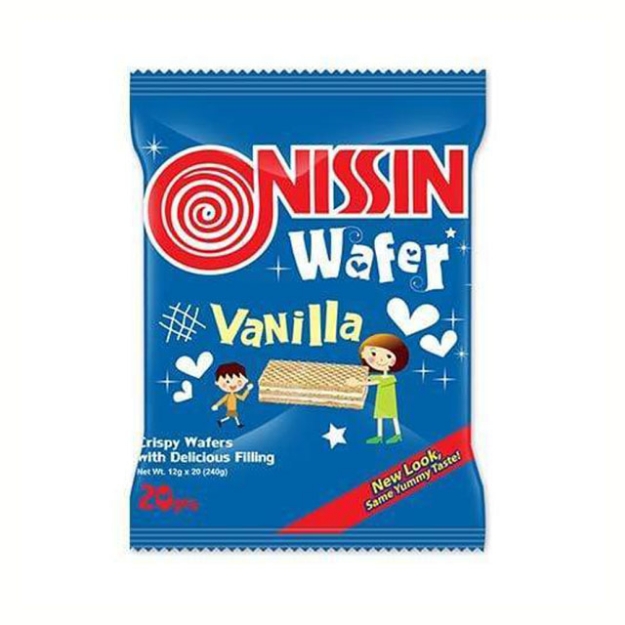 Picture of Nissin Wafer Vanilla 12g 20 packs, NIS150