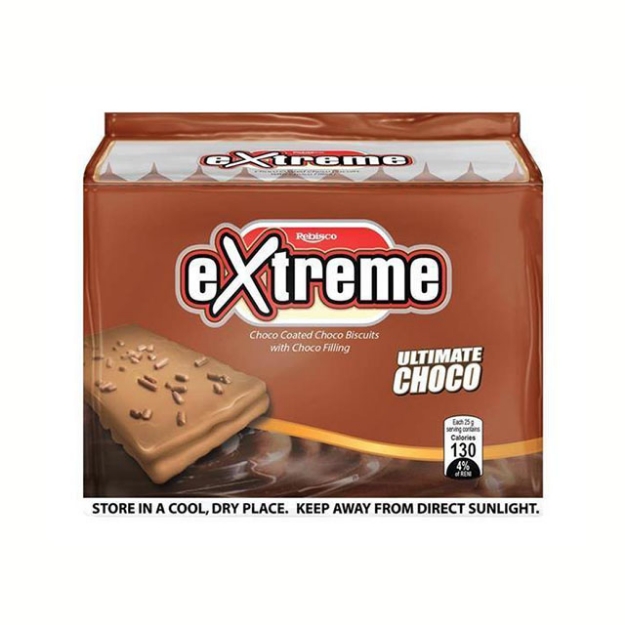 Picture of Rebisco Extreme Choco-Coated 25g 10 packs, REB88