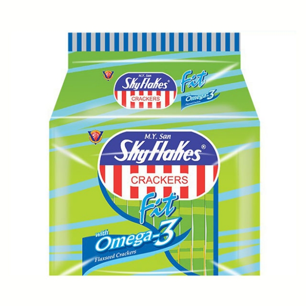 Picture of M.Y San Skyflakes Cracker Fit Omega 25g 10 packs, SKY19