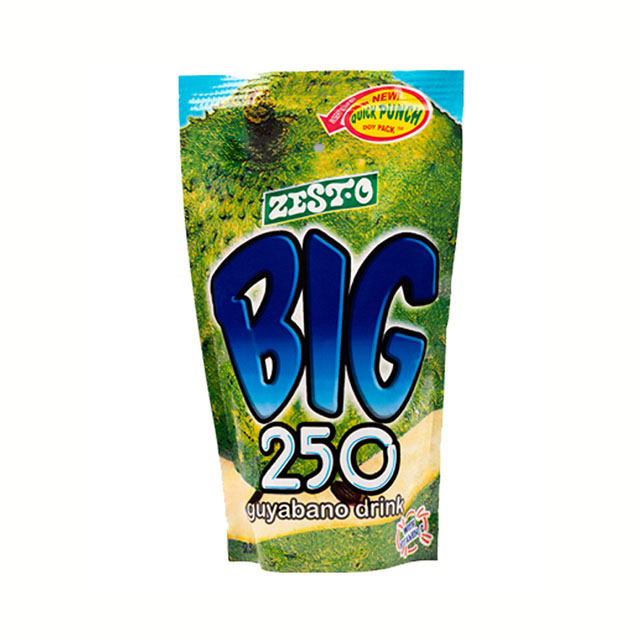 Zesto Big 250 Juice Apple Grapes Guyabano Mango Orange Pineapple 250 Ml Big16