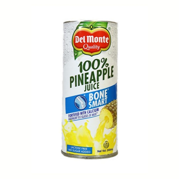 Picture of Del Monte Juice Pineapple Bone Smart 240 ml, DEL94