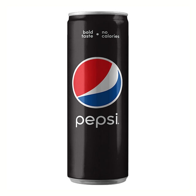 Picture of Pepsi Black In Can (Sleek) 330 ml, PEP10