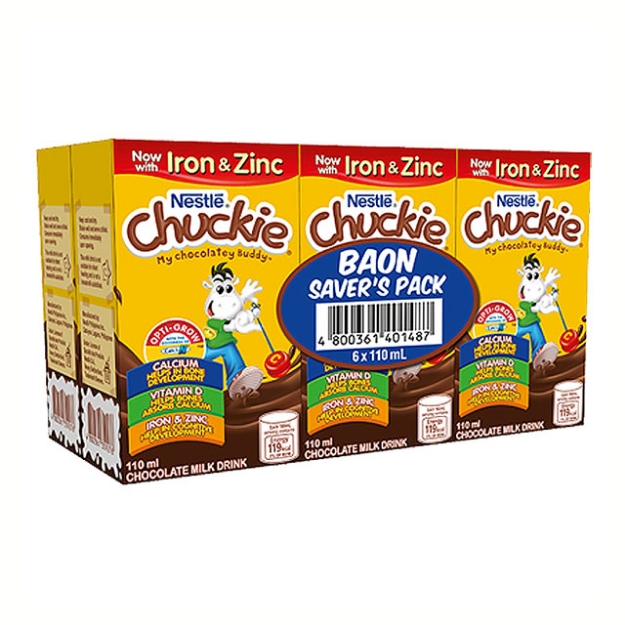 Picture of Nestle Milk Chuckie 110 ml 6 packs, NES13