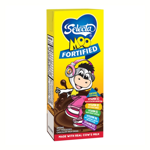 Picture of Selecta Moo Milk Chocolate 245 ml, SEL06