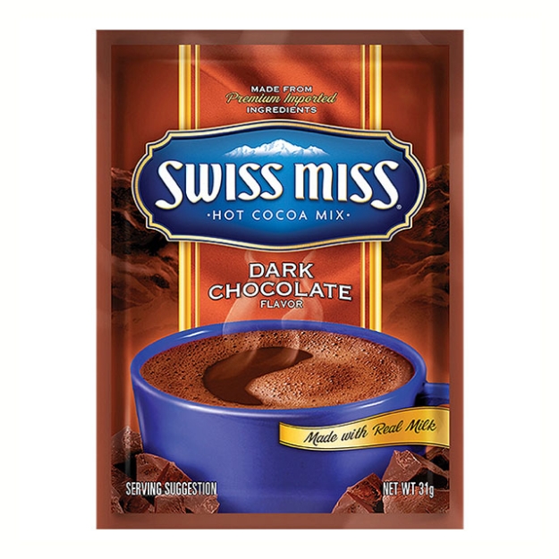 Picture of Swiss Miss Dark Chocolate 31g 8 pcs, SWI17