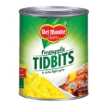 Picture of Del Monte Pineapple Tidbits (115g, 227g, 432g, 560g, 822g), DEL59