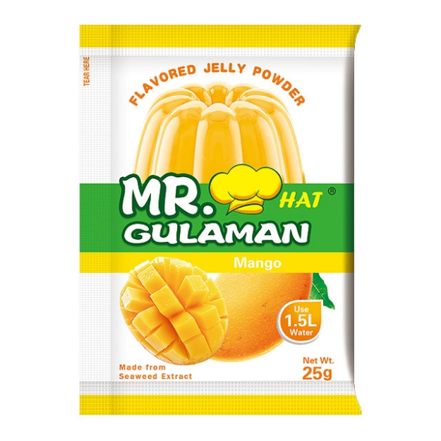 Picture of Mr. Hat Gulaman Powder Mango 10's (25g), MRH16