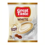 Picture of Great Taste 3-in-1 30g 10 pcs (Brown Barako, White, White Caramel, White Chocolate, White Crema), GRE64