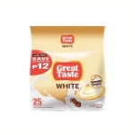 Picture of Great Taste 3-in-1 Polybag 30g 25 pcs (White Caramel, White Crema, White), GRE75