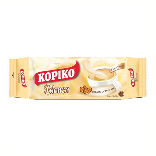 Picture of Kopiko Coffee Blanca Pouch 30g 30 pcs, KOP04