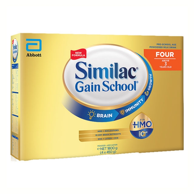 Picture of Similac Gain School Plus Milk Box 1.8 kg, SIM17 