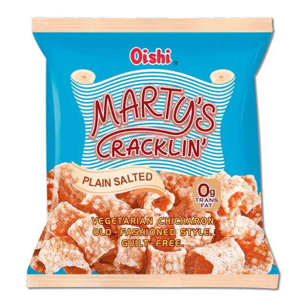 Picture of Oishi Marty's 26g (Plain Salted, Salt & Vinegar, Spicy Vinegar), OIS192