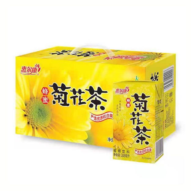 Picture of Wellcome Chrysanthemum Tea 248ml 1 box, 1*24 box