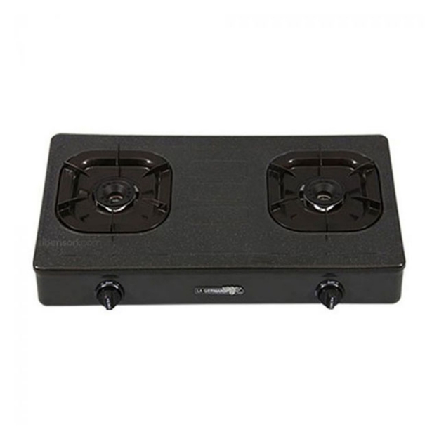 Picture of La Germania G8002BL 2-Burner Gas Stove, 124978