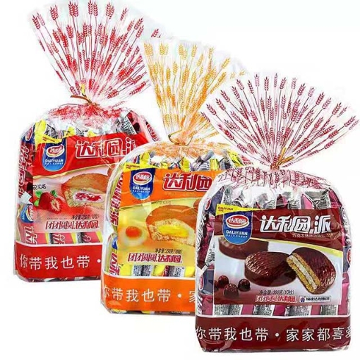 Picture of Daliyuan Pie,flavor(Egg Yolk Pie, Strawberry Pie, Chocolate Pie),1 package