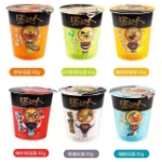 Picture of Tangdaren Cup Noodles (Japanese-style tonkotsu ramen, hot and sour tonkotsu ramen, seafood ramen, borscht noodles, spicy beef noodles),1 cup, 1*12 cup