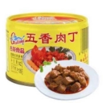 Picture of Gulong Five Spice Diced Pork Canned 142g,1 can, 1*24 can