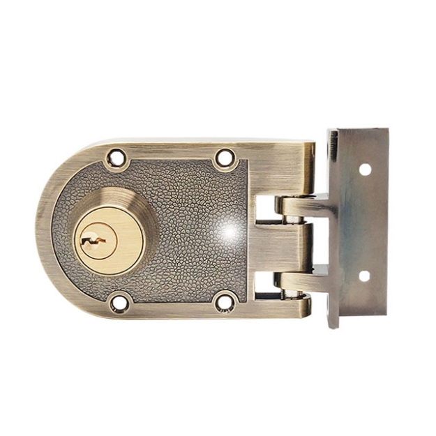 Picture of Rim Locks, Double Cylinder Deadlock V198 1/4