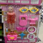 Picture of Girl's Doll with Makeup Accessories Set, GDMAS